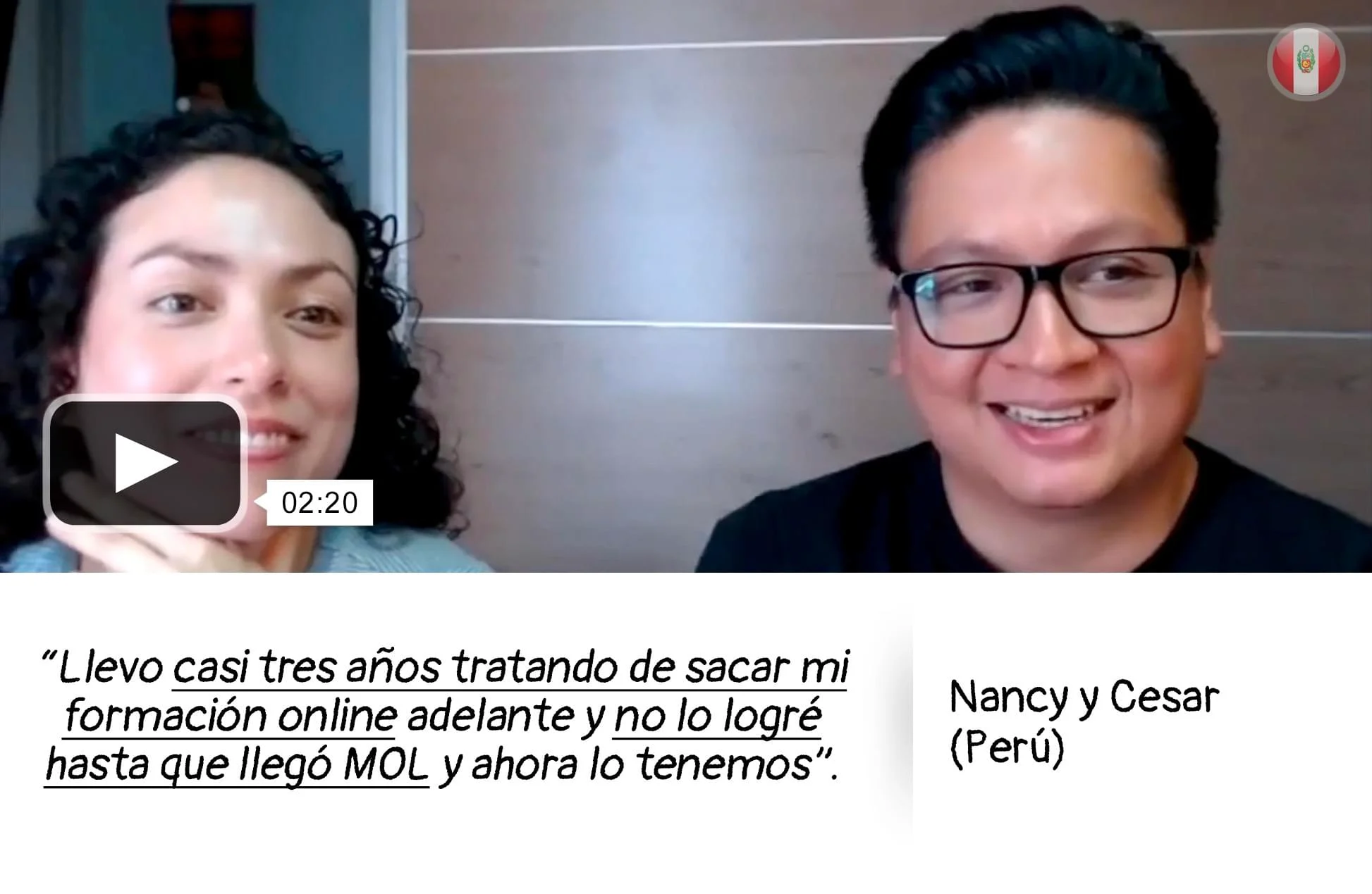 testimonio