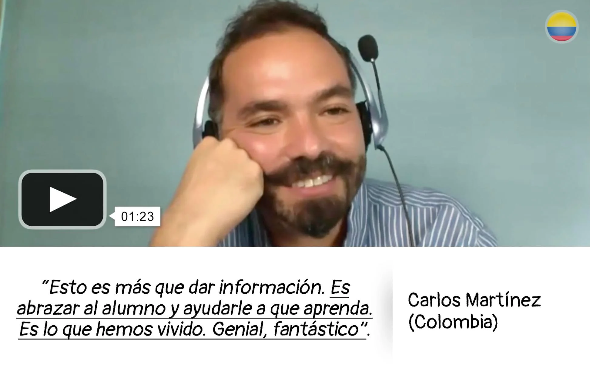 testimonio