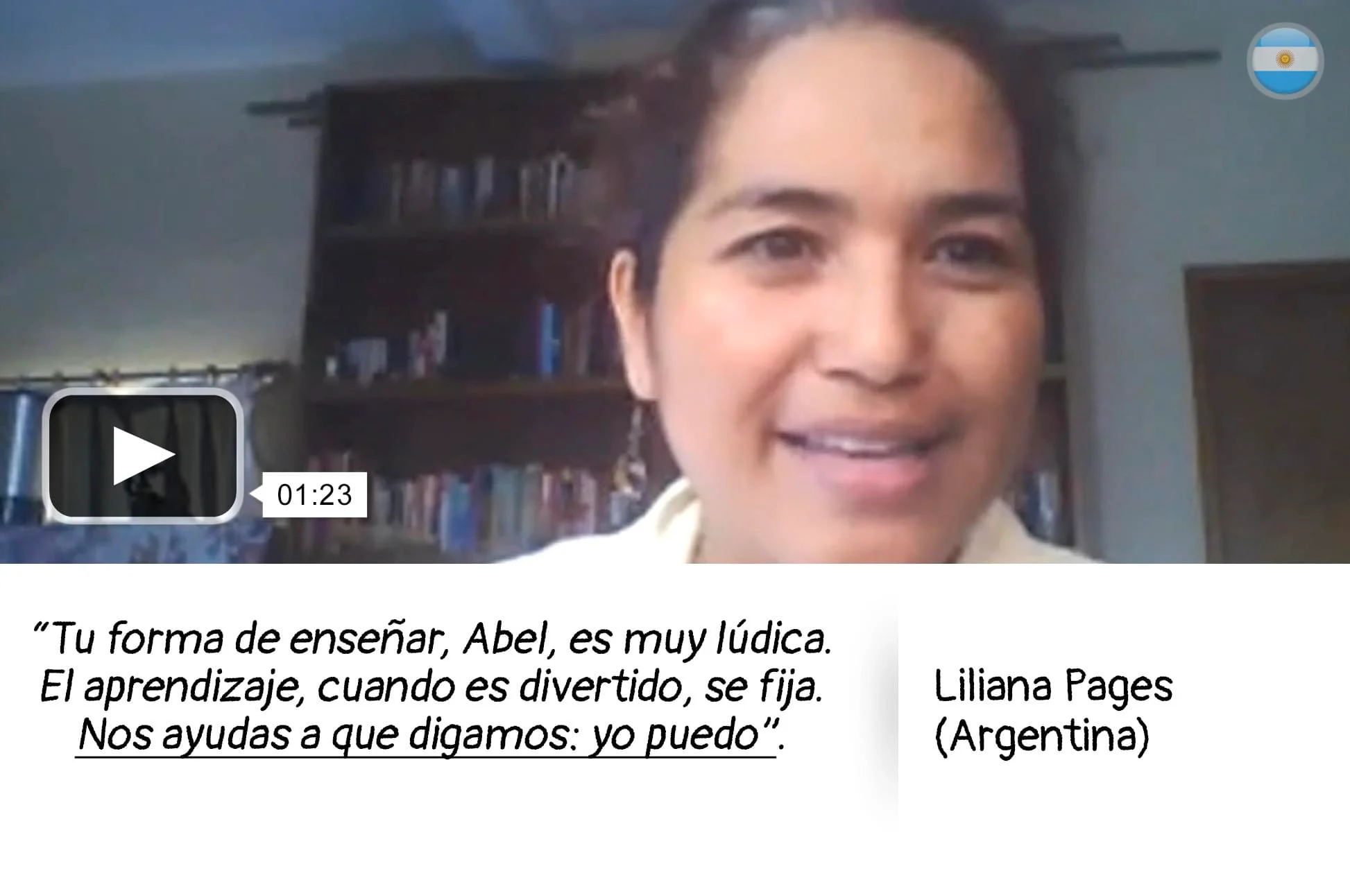 testimonio