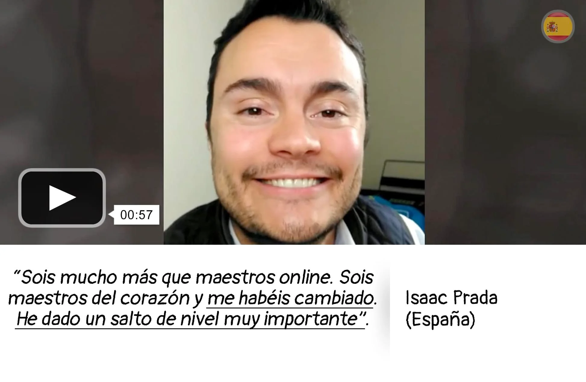 testimonio